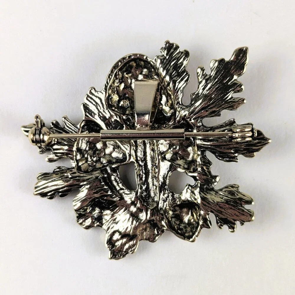 Fall Forest Mushroom Brooch